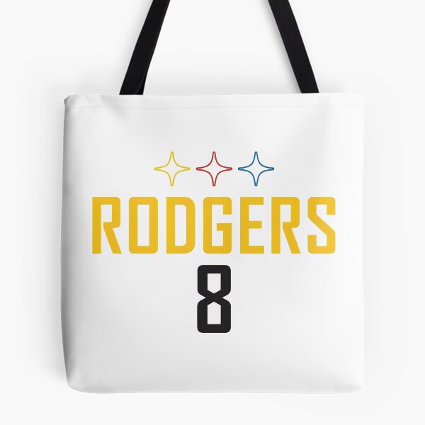 Item preview, Rodgers 8 Black Gold Pittsburgh Football Typography Graphic designed and sold by JasmineBr11217.