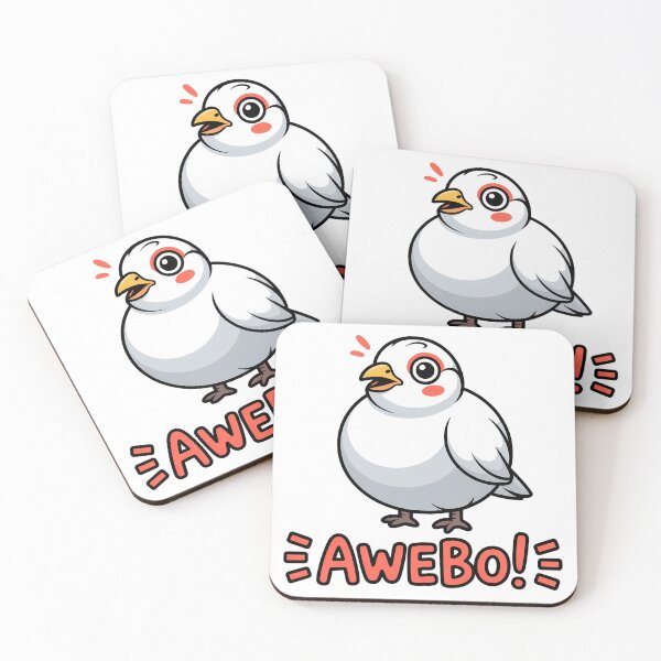 Item preview, Awebo - Funny Red Eyebrow Bird Ptarmigan T-Shirt designed and sold by LoFizzy.