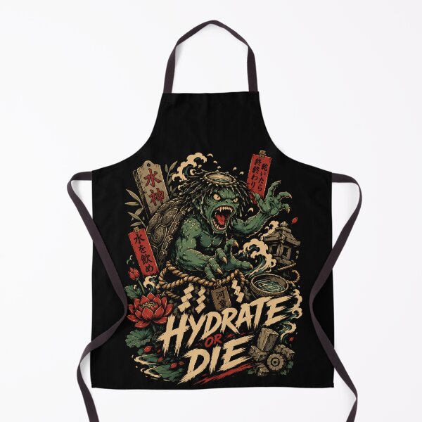 Item preview, Kappa Yokai Heavy Metal Hydrate Or Die Japanese Shirt designed and sold by Tong4130.