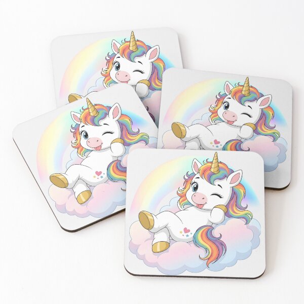 Item preview, Cute Rainbow Unicorn Cloud Fantasy designed and sold by naragon4289.