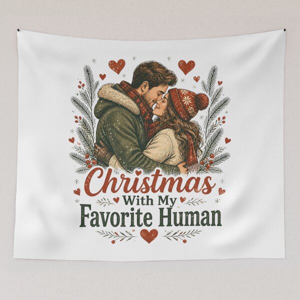 Item preview, Christmas With My Favorite Human designed and sold by KristenosNehk.