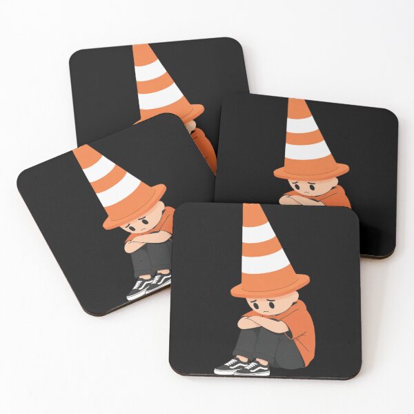 Item preview, Traffic Cone Hat Sad Boy designed and sold by Mudslinger8688.