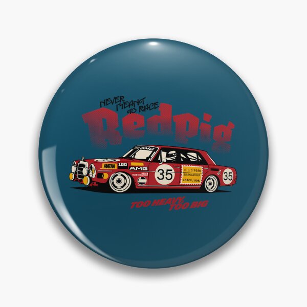 Item preview, Amg Red Pig 300 Sel Race Car designed and sold by Wardrobess.