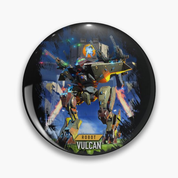 Item preview, Robot Vulcan at War Zone designed and sold by HexOne.