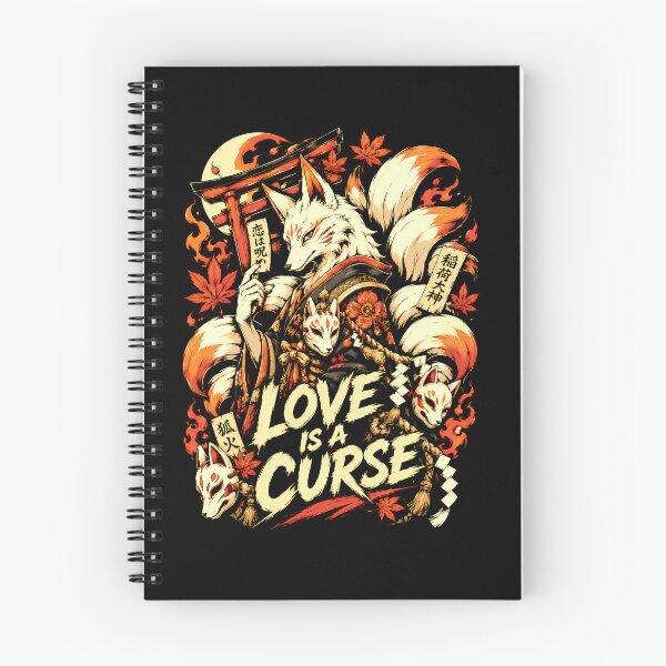 Item preview, Nine Tailed Kitsune Love Is A Curse Japanese Woodcut Shirt designed and sold by Tong4130.