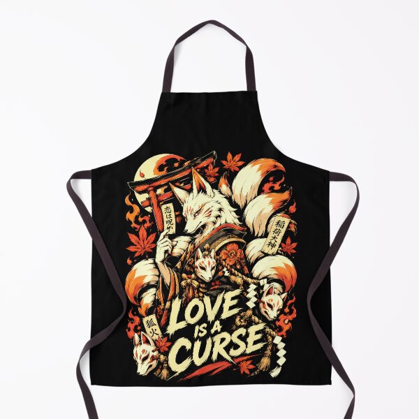 Item preview, Nine Tailed Kitsune Love Is A Curse Japanese Woodcut Shirt designed and sold by Tong4130.