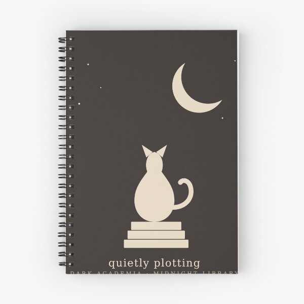 Item preview, Quietly Plotting Dark Academia Cat designed and sold by Adrplatinium.