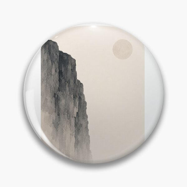 Item preview, Silent Echo | Minimal Nordic Cliff Illustration designed and sold by Norvian.