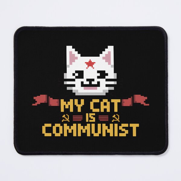 Item preview, My Cat is Communist - Funny Communism Cat Meme designed and sold by LoFizzy.
