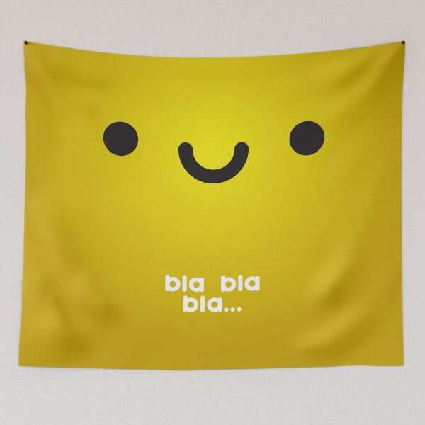 Item preview, EMOJI FACE - BLA BLA BLA - EMOTICONS D1 designed and sold by CuPensky.