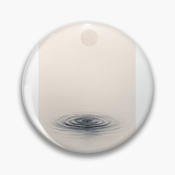 Item preview, Silent Ripple | Minimal Nordic Water Ripple Illustration designed and sold by Norvian.