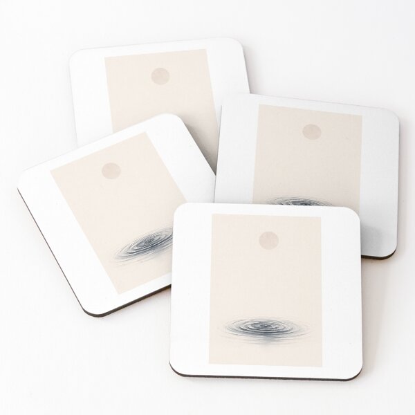 Item preview, Silent Ripple | Minimal Nordic Water Ripple Illustration designed and sold by Norvian.