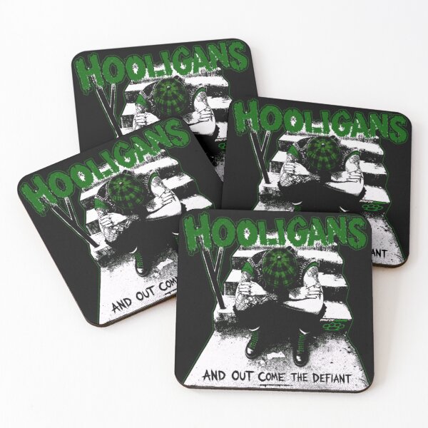 Item preview, Skally Cap Hooligans: And Out Come the Defiant (Rancid Tribute) T-Shirt designed and sold by Skally Cap Hooligans™.