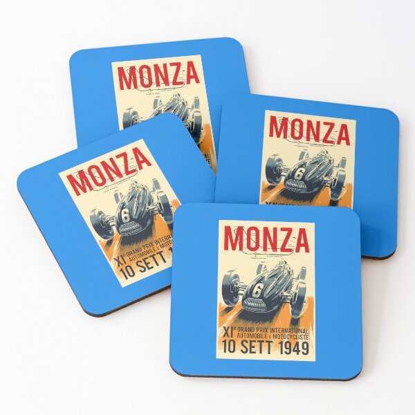 Item preview, Monza Grand Prix Vintage Auto Racing Print  designed and sold by Wardrobess.