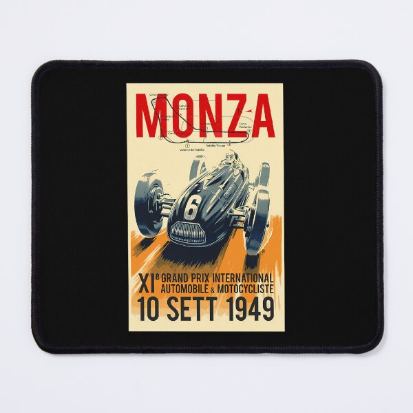 Item preview, Monza Grand Prix Vintage Auto Racing Print designed and sold by Wardrobess.