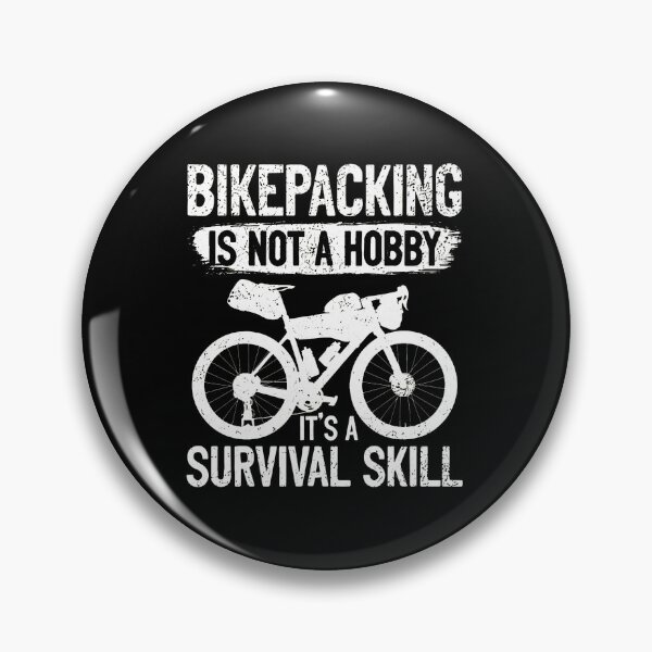 Item preview, Bikepacking Survival Skill Cycling Adventure Art designed and sold by wBS9Zbdw8a.