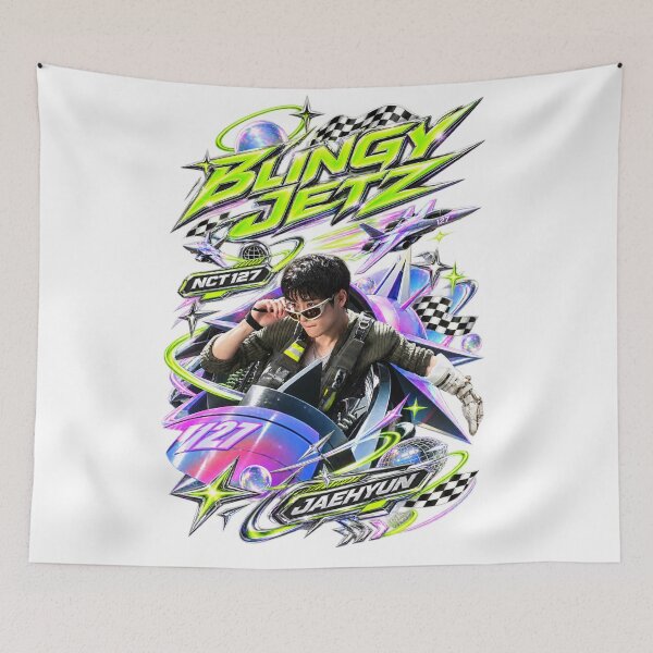 Item preview, Jaehyun Blingy Jet Executive Suite Cyber Illustration designed and sold by Valeree Store.