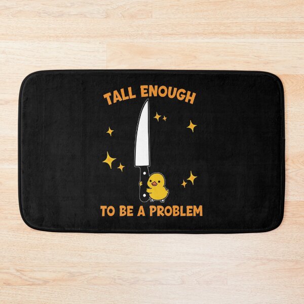 Item preview, Funny Duck Holding Knife Tall Enough To Be A Problem designed and sold by hargisnamocho.