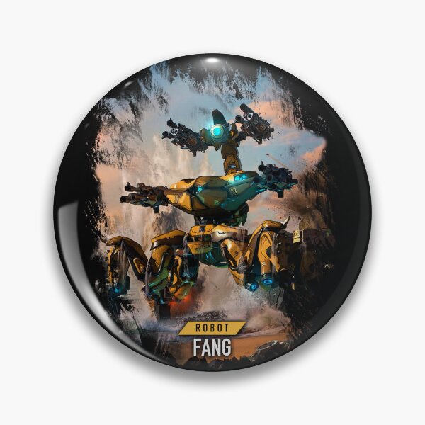 Item preview, Robot Fang at War Zone designed and sold by HexOne.