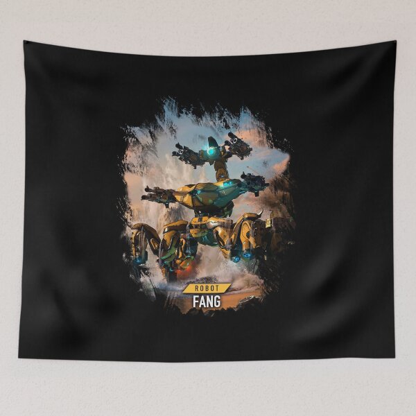 Item preview, Robot Fang at War Zone designed and sold by HexOne.