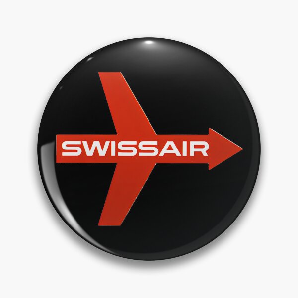 Item preview, Swissair - Airline Retro Logos - Vintage Art Stickers Luggage Tags designed and sold by BohoOutline.