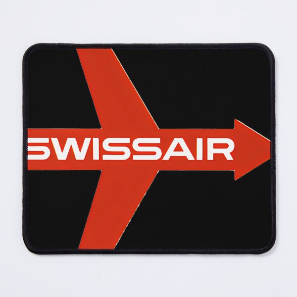 Item preview, Swissair - Airline Retro Logos - Vintage Art Stickers Luggage Tags designed and sold by BohoOutline.