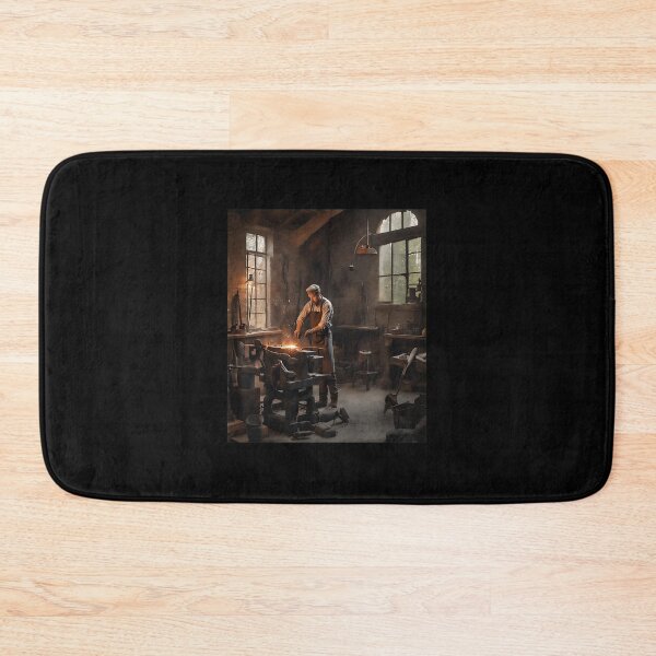 Item preview, Blacksmith Forge Workshop Art designed and sold by wBS9Zbdw8a.