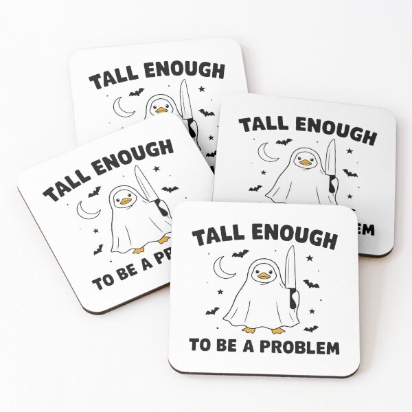 Item preview, Funny Duck in Ghost Costume Tall Enough To Be A Problem designed and sold by hargisnamocho.