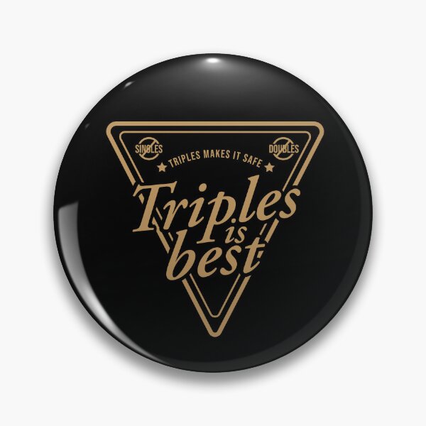 Item preview, Triples is best designed and sold by Nerdy mitten.