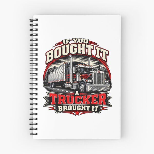 Item preview, If You Bought It a Trucker Brought It designed and sold by TY-Cat-Tees.
