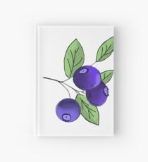 Blueberry Hardcover Journal