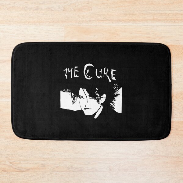 Item preview, White Stencil Rock Cure – Minimalist Graphic Tee & Wall Art LIMITED EDITION designed and sold by EBCdisign21.