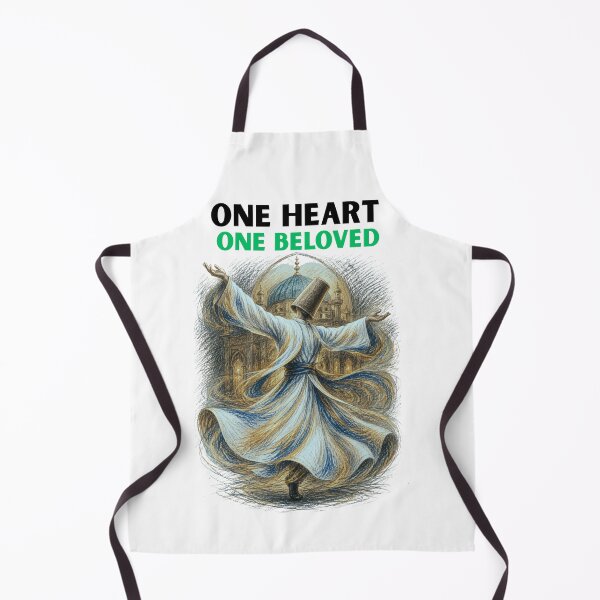 Item preview, My Heart Knows Only One Beloved – Sufi Whirling Dervish Art designed and sold by The Kawaii Forge.