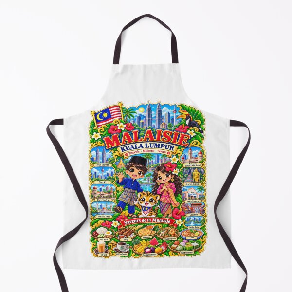 Item preview, Malaysia Kuala Lumpur – Kawaii Trip, Malaysian Culture and Flavors of Malaysia designed and sold by Cifi64.
