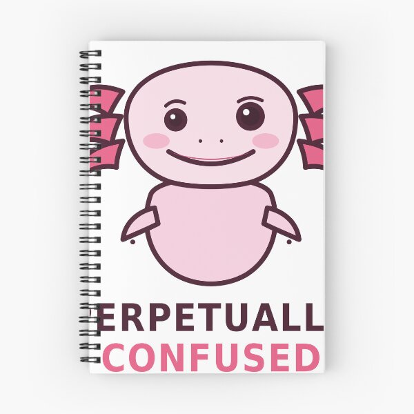 Item preview, Perpetually Confused Axolotl Meme designed and sold by Helt-enkelt.