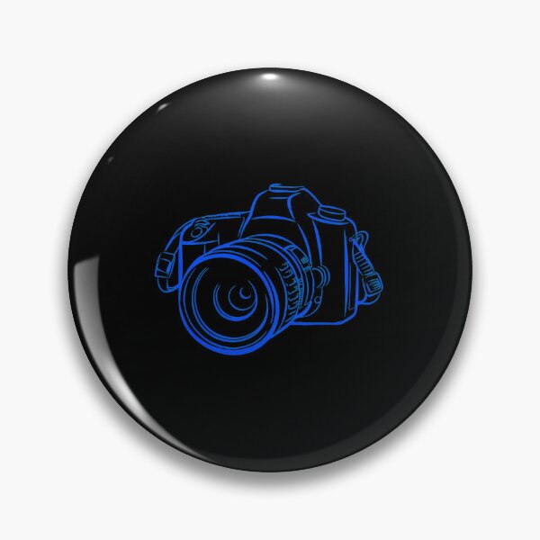 Item preview, Blue Line Art DSLR Camera Photography Lover Gift designed and sold by wBS9Zbdw8a.