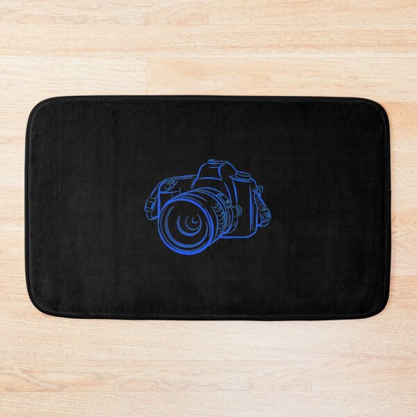 Item preview, Blue Line Art DSLR Camera Photography Lover Gift designed and sold by wBS9Zbdw8a.