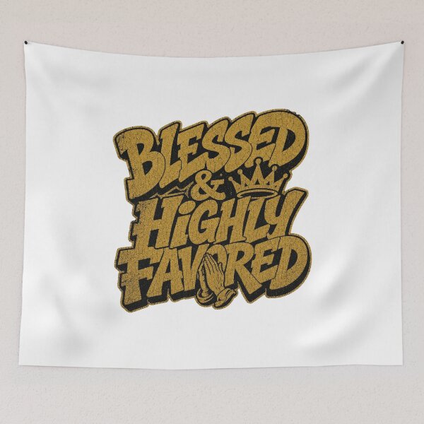 Item preview, Blessed & Highly Favored — Gold Graffiti Crown designed and sold by RickyHN7.
