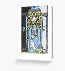 High Priestess Tarot Greeting Card