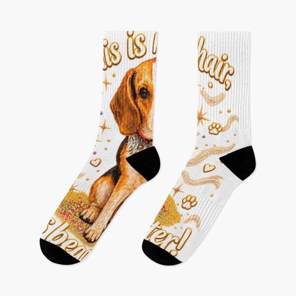 Item preview, This is not dog hair, it’s beagle glitter.   designed and sold by CIW78.