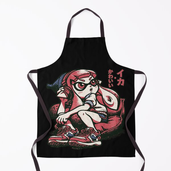 Item preview, Urban Squid Girl Streetwear Headphones Illustration designed and sold by EdvvinStudios.