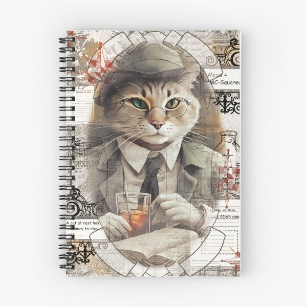 Item preview, Meow = MC-Squared-Mixed Media-Volume-03 No. 05 designed and sold by Legacy Star Designs.