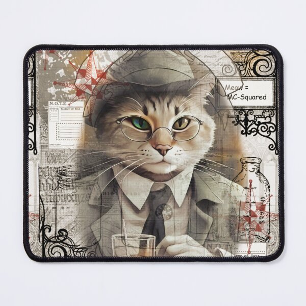 Item preview, Meow = MC-Squared-Mixed Media-Volume-03 No. 05 designed and sold by Legacy Star Designs.