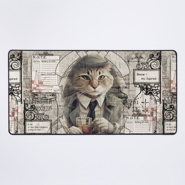 Item preview, Meow = MC-Squared-Mixed Media-Volume-03 No. 05 designed and sold by Legacy Star Designs.