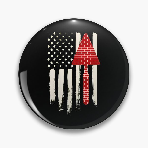 Item preview, Brick Trowel American Flag designed and sold by wBS9Zbdw8a.
