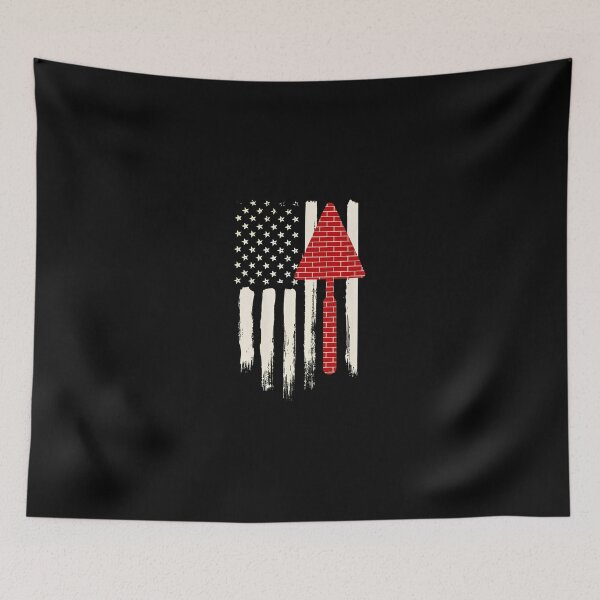Item preview, Brick Trowel American Flag designed and sold by wBS9Zbdw8a.