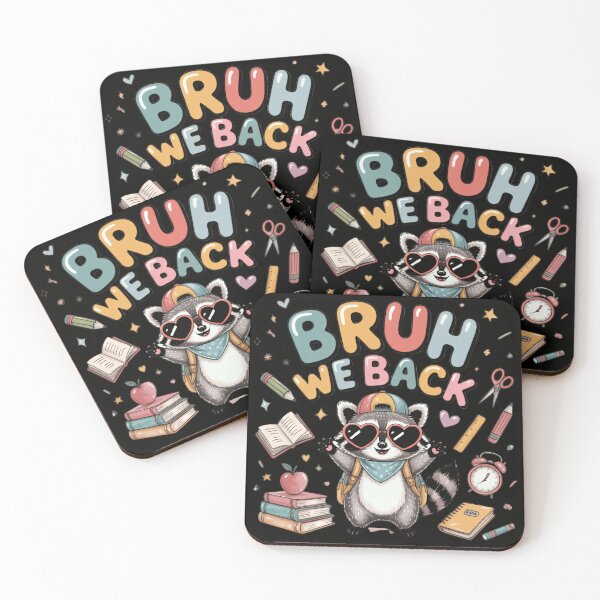 Item preview, Cute Raccoon Back to School Student Books School Supplies designed and sold by Zizo-DR44.