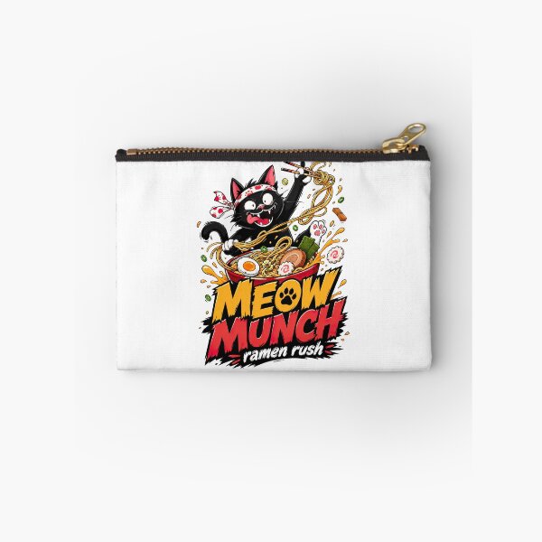 Item preview, Ramen Noodle Cat, Meow Munch Ramen Rush Funny Cat Noodl designed and sold by graphic-genie.