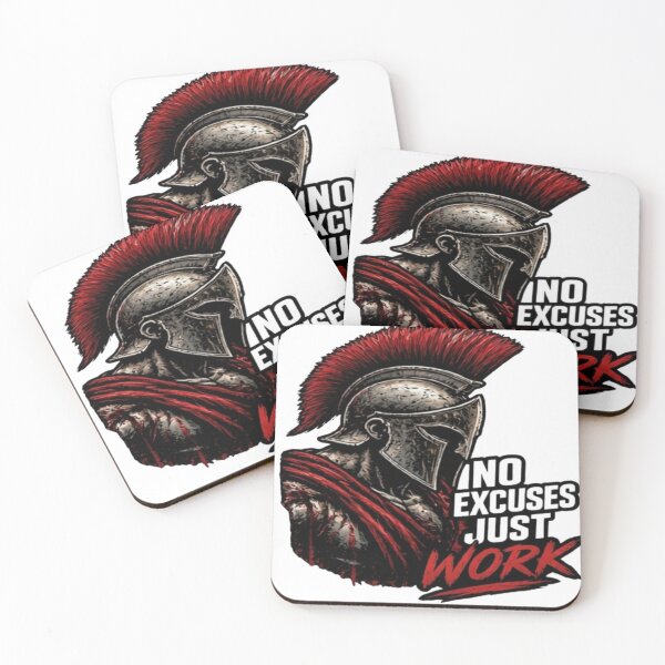 Item preview, Spartan Warrior No Excuses Gym Motivation designed and sold by FABIOLA1970.