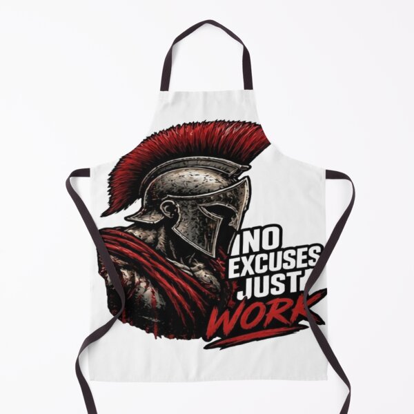 Item preview, Spartan Warrior No Excuses Gym Motivation designed and sold by FABIOLA1970.